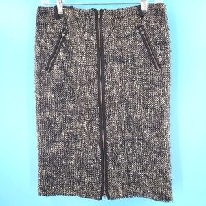 Armani Collezioni tweed with sparkle pencil skirt